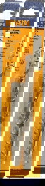 Bolt & Screw Extractor Set: Spiral Flute Screw Extractor & Drill